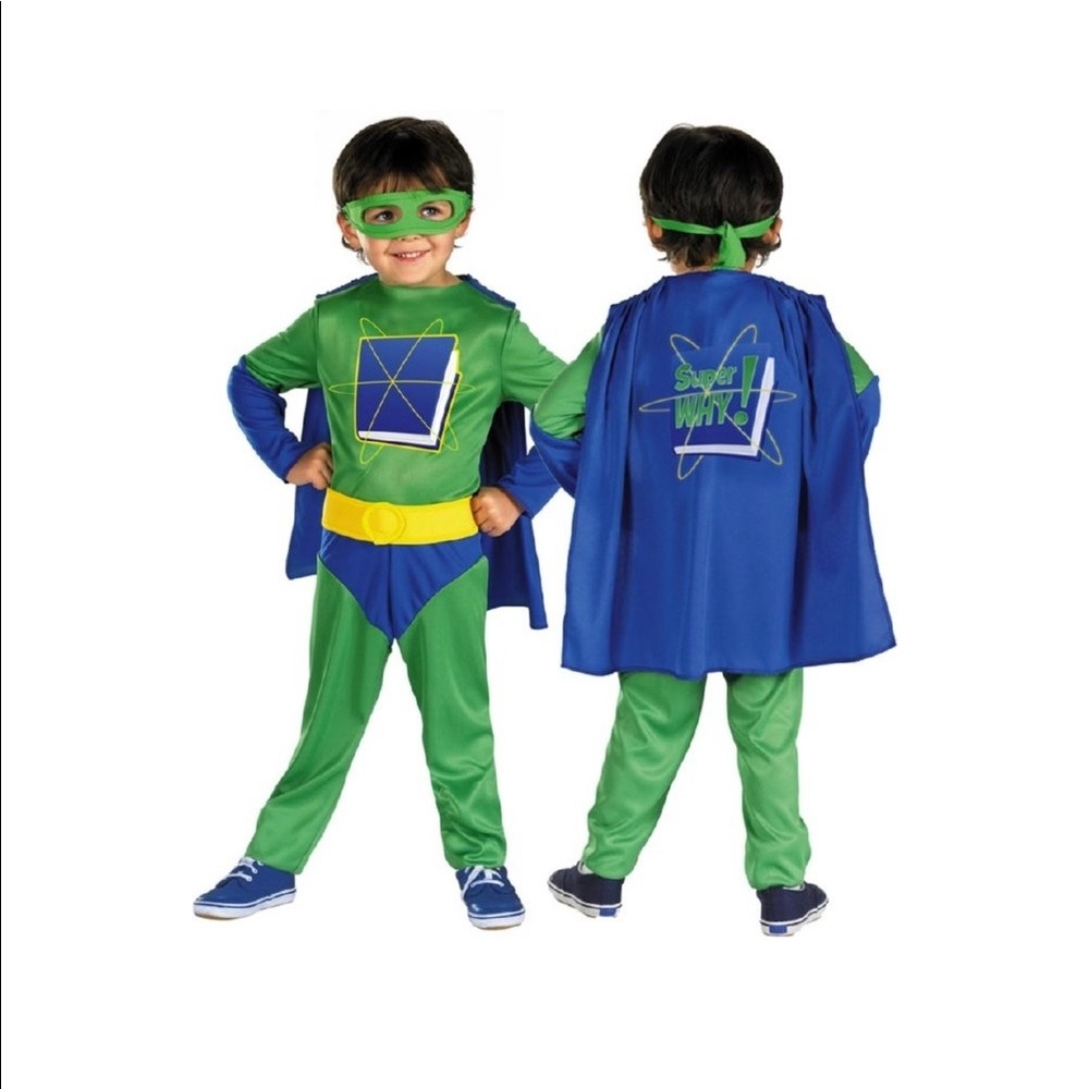 Kids Super Why costume 3T-5T
